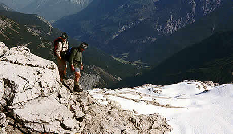 Abstieg Hochfläche