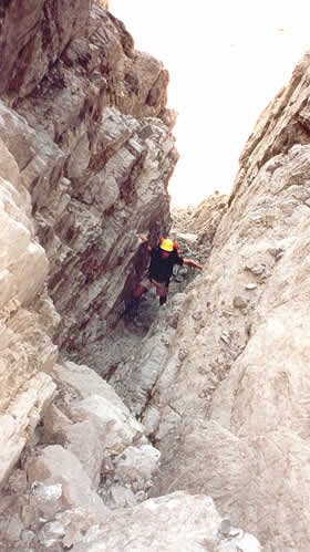Rinne zur Nördlichen Ilfenspitze