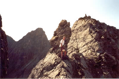 Felsklotz von Osten aus