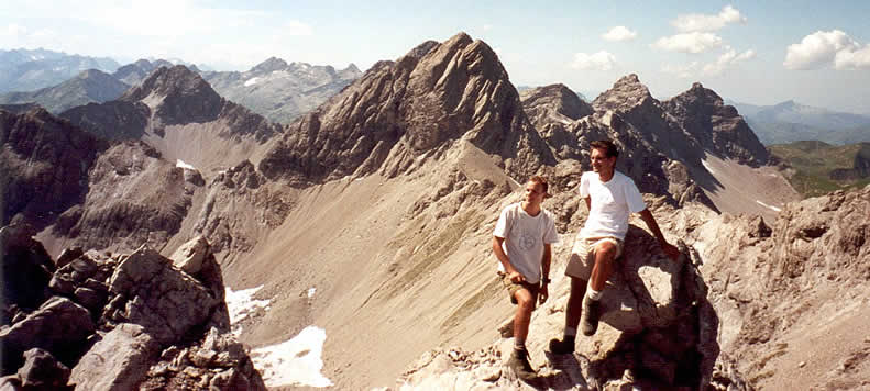 Aussicht auf Marchspitze