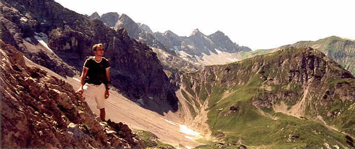 Abstieg Bretterkarspitze