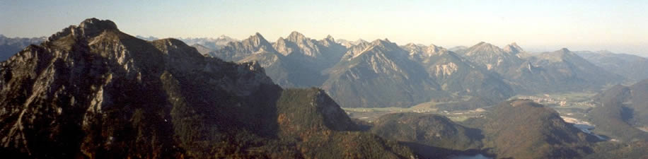Aussicht Branderschrofen